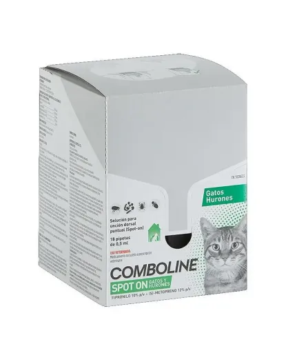 Frontline Combo Pipetas Antiparasitárias para Gatos  Frontline Combo Pipetas Antiparasitárias para Gatos