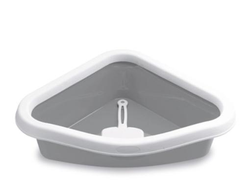 Zolux Caixa de Areia Aberta de Canto, Cinza