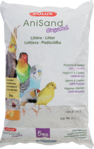 Zolux Anisand Crystal Sand for Birds