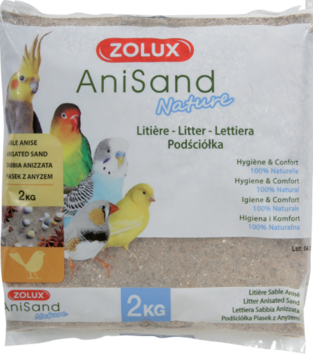 Zolux Anisand Nature Sand for Birds