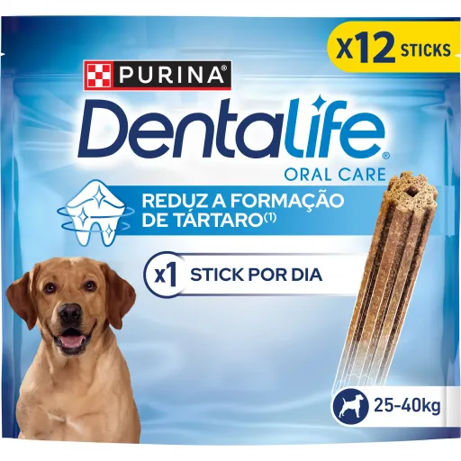 Dentalife Snack for Daily Oral Care in Large Dogs from 25 to 40 Kg Dentalife Snack for Daily Oral Care in Large Dogs from 25 to 40 Kg