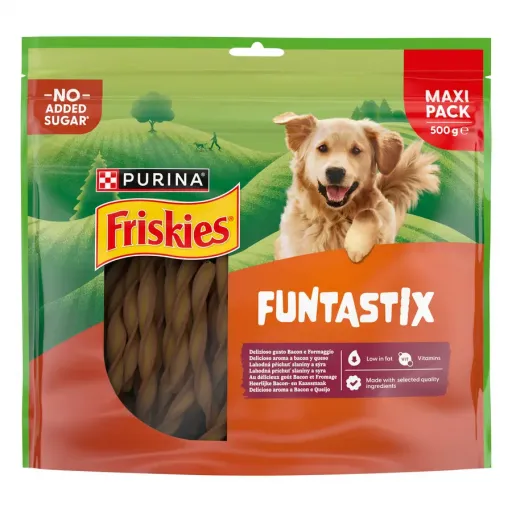 Purina Friskies Funtastix Snacks Cheese & Bacon