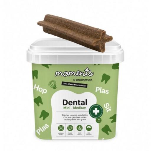 Moments Dental Mini-Medium Dog Little & Tasty Bites Frango