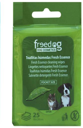 Freedog Wipes Fresh 18X20Cm