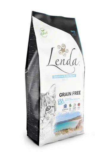 Lenda Ra&ccedil;&atilde;o para gatos sem gr&atilde;os esterilizados e sens&iacute;veis para adultos