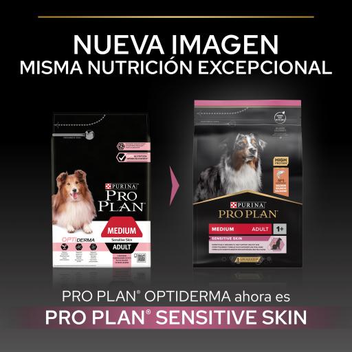 Purina Pro Plan Optiderma Medium Adult Sensitive Skin Rich in Salmon Petness Lebanon