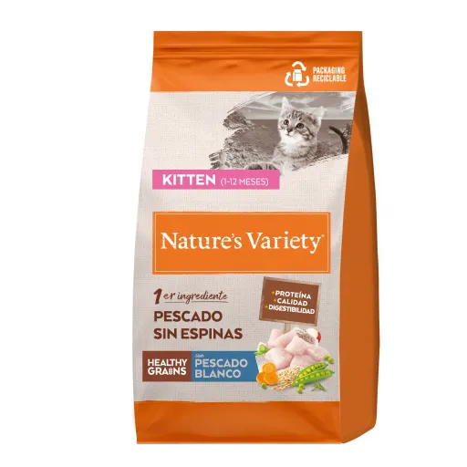 Nature's Variety Kitten Healthy Grain Deboned White Fish