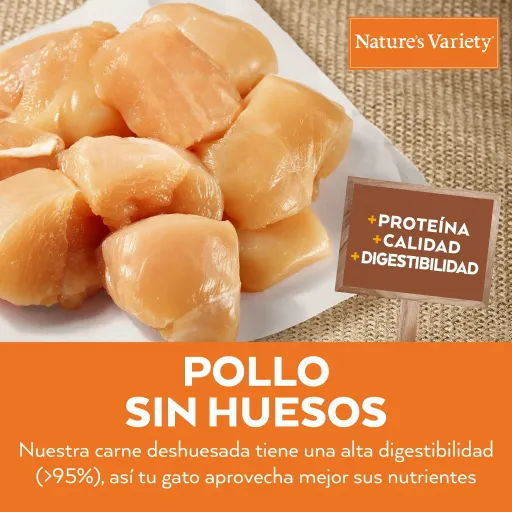 Nature's Variety Pienso Adult Sterilised Healthy Grain Pollo para Gatos