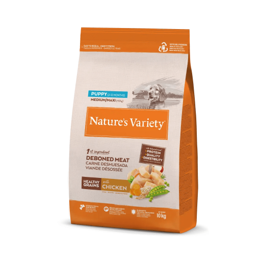 Nature's Variety Pienso Puppy Medium Healthy Grain Pollo para Cachorros