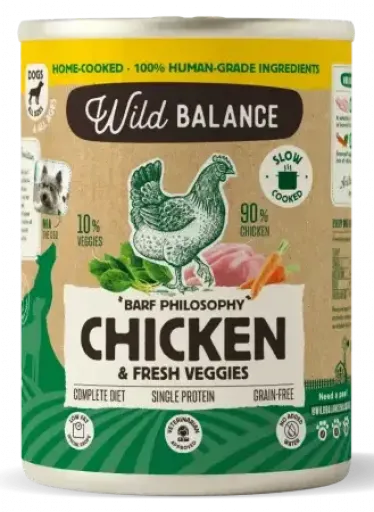 Wild Balance Complete Menu of Chicken for Dogs