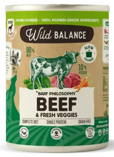 Wild Balance Complete Menu of Veal for Dogs