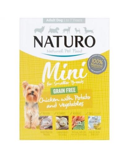 Naturo Gran Free Chicken and Potatoes Wet Food for Mini Breed Dogs