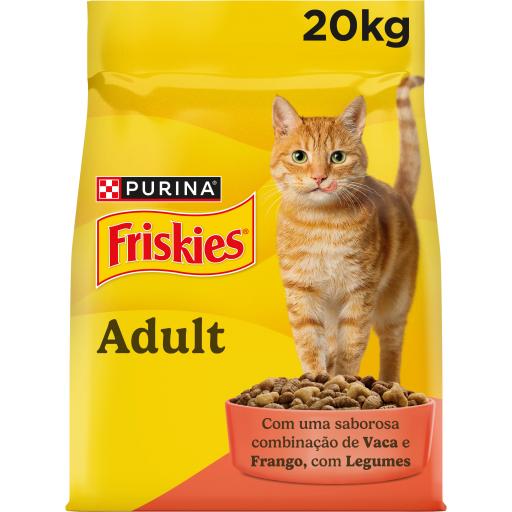 Purina Friskies Cibo Secco Adult con Buee, Pollo e Verdure