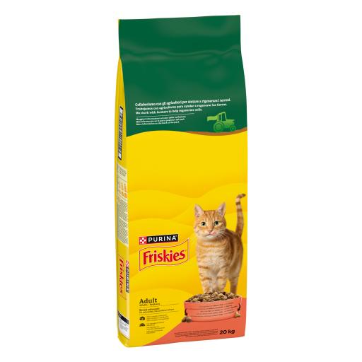 Purina Friskies Cibo Secco Adult con Buee, Pollo e Verdure