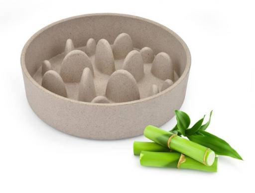 Nayeco Slow Feed Bamboo Feeder for Dogs