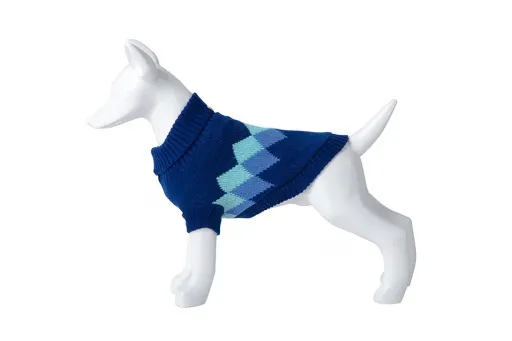 Freedog Camisola Rhombus Azul 