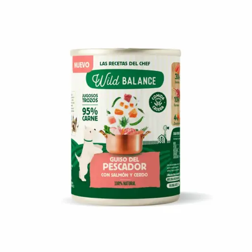 Wild Balance Complete Fisherman&rsquo;s Stew with Salmon & Pork for Dogs 400 g
