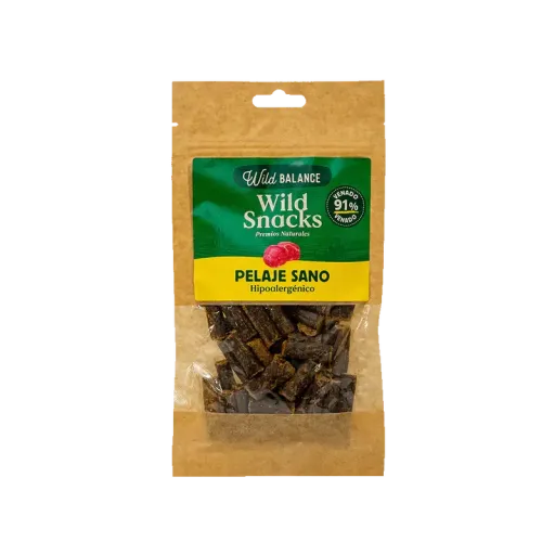 Wild Balance Wild Snack Pelaje Sano - Hipoalerg&eacute;nico para Perros