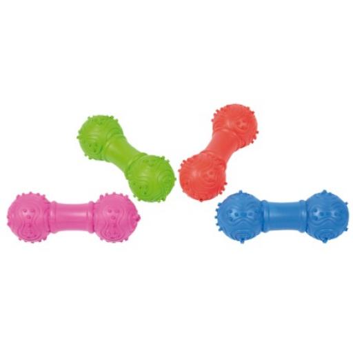 Nayeco Mini Pesa Mordedor de Goma de Colores Surtidos para Perros