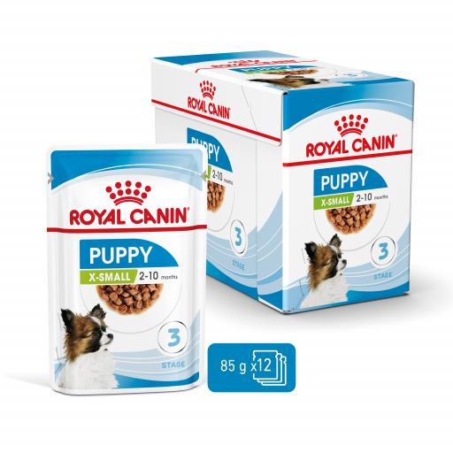 Royal Canin Mini Puppy Comida H&uacute;meda para Cachorro de Razas Tama&ntilde;o Mini