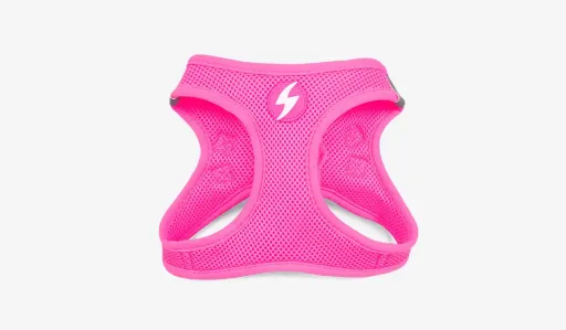 Dashi Peitoral Rosa Neon para C&atilde;es 