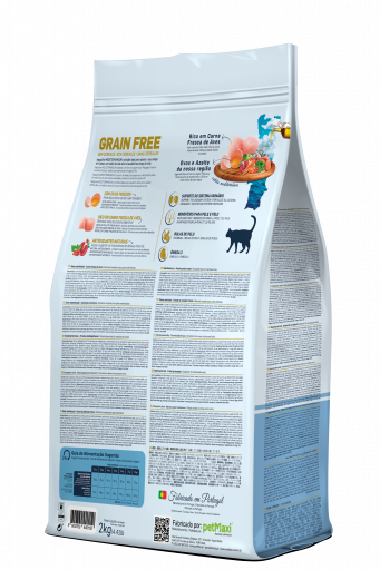 happyOne Mediterraneum Grain Free Gatos Esterilizados de Carne Fresca