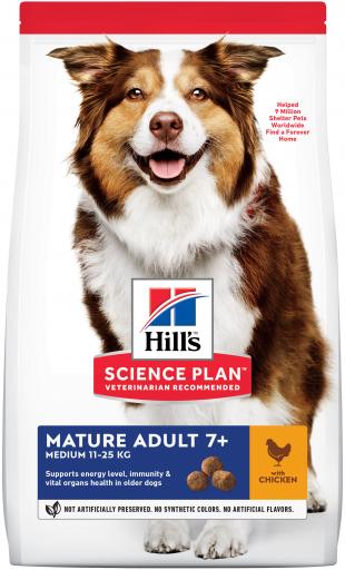 Hill's Science Plan Senior +7 Medium mit Huhn