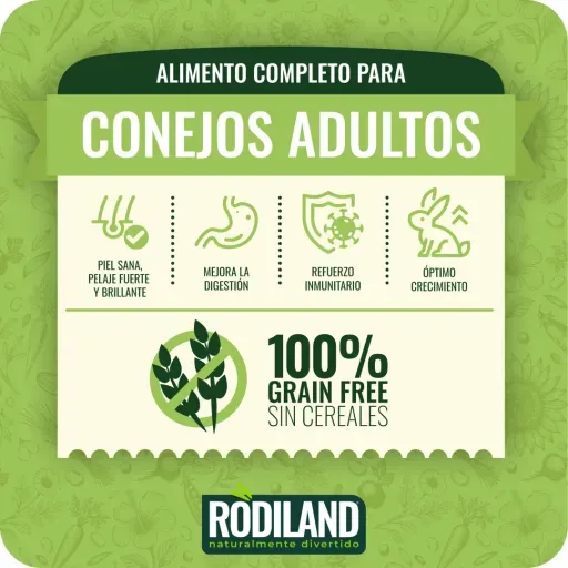 Rodiland Complete Food for Adult Rabbits