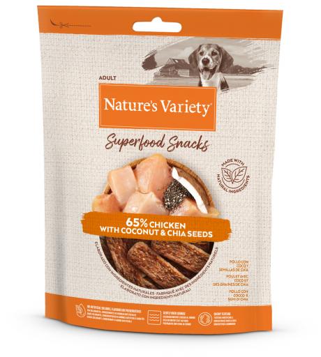 Nature's Variety Snacks Superfoods Poulet