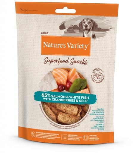 Nature's Variety Snacks Superfoods Saumon