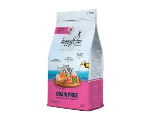 happyOne Mediterraneum Sin Cereales para Gatos Esterilizados - Sardina Fresca